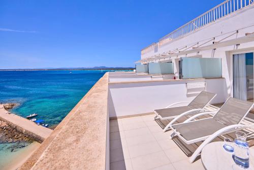 شرفة/ تراس, Universal Hotel Marques in سيس سالينز