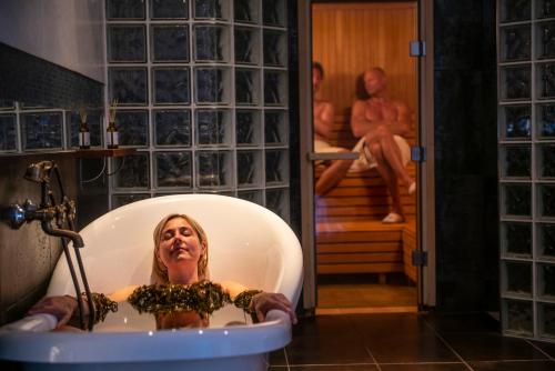 Gyógyfürdő, Hotel Rusthallargarden in Arild