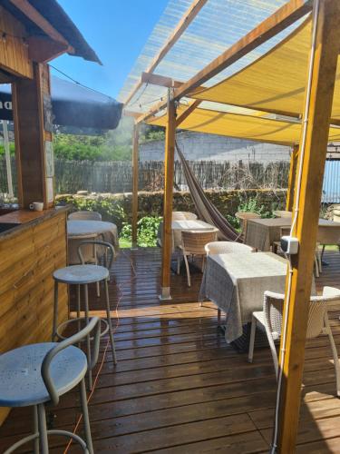 Balcony/terrace, Hotel Saint julien aux bois in Saint-Privat