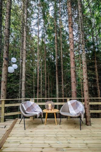 Facilities, Glampingtalt i naturen in Molkom