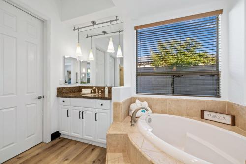 Super Mario Hideout: Desert Dream with Game Room & Pool Slide Super Mario Hideout: Desert Dream with Game Room & Pool Slide