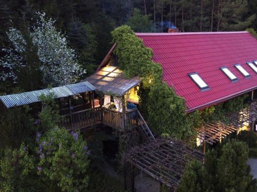 Viesnīcas āriene, Holiday home in the countryside, with pool, garden in Rosnovo