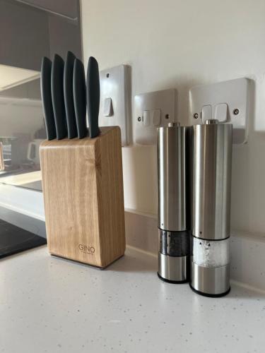 Konyha, 3 Bed Barn in Cambridge next to Anglesey Abbey in Cambridge Külváros