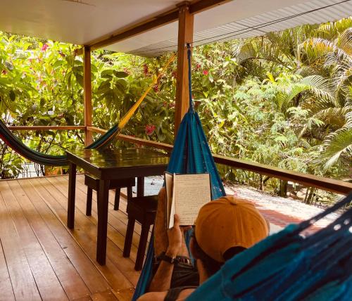 ガーデン, La Ruka Hostel in プエルト ビエホ デ タラマンカ