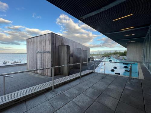Úszómedence, Bjork Guesthouse in Laugarvatn