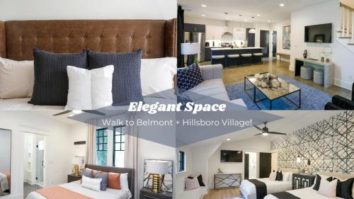 Elegant Space Walk to Belmont & Hillsboro Village in Nashville, USA