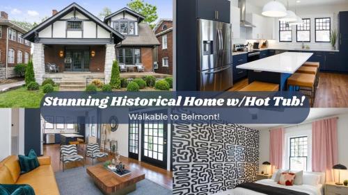 Upscale Location Stunning House Walk to Belmont in Nashville, USA
