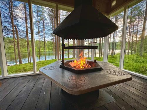 ทัศนียภาพ, Syöte Huuhkamajat Cottage (Syote Huuhkamajat Cottage) in ซิยอเต