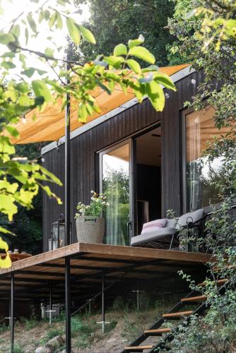 Entrance, Tiny Heart Kabin in Nagymaros