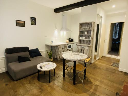 共用Lounge/電視區, Chez ROSE in 羅德茲市中心