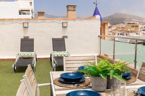 C103 - Sunny Terrace, Old Town Views, Málaga (fotografie 9)