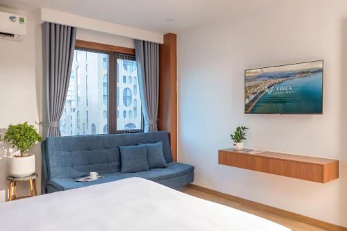 Deluxe Double Room with Side Sea View image 10