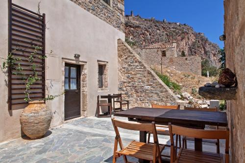 陽台/露台, 拜占庭精品酒店 (Byzantino Boutique Hotel) in 莫奈姆瓦夏