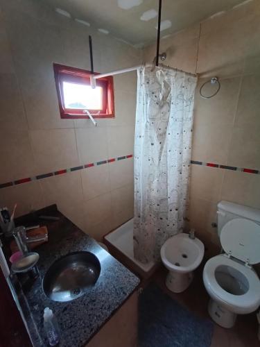 Bathroom, Luz de luna departamento in Tres Cerritos