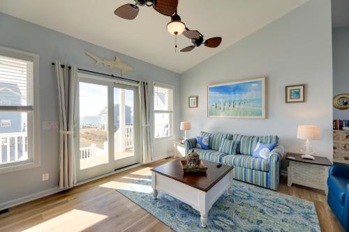 Waterview Home w/ Sunset & Lighthouse Views in Harkers Island (NC)