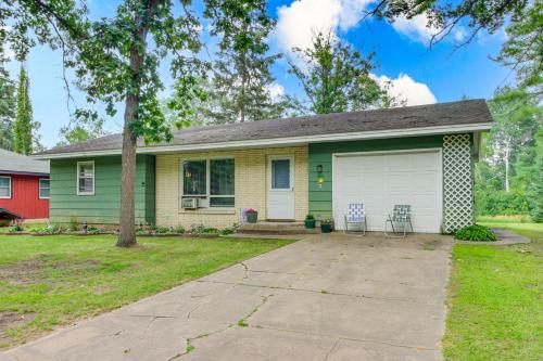 Family-Friendly Home with Fire Pit in Pine River in Pine River (MN)