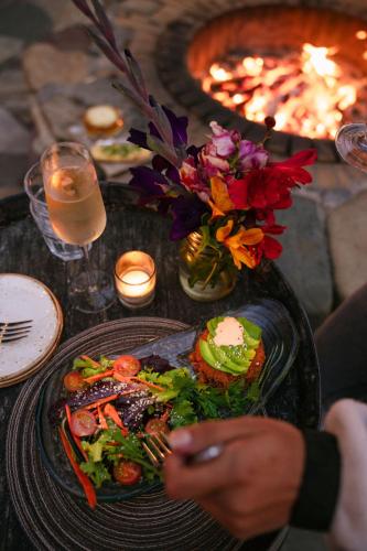 Restoran, Costanoa Lodge and Camp in Pescadero (CA)
