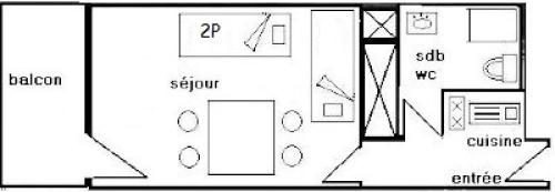 Résidence Le France - Studio 3 pers - LE FRANCE - 847FR - PLAGNE CENTRE MAE-3514 (Residence Le France - Studio 3 pers - LE FRANCE - 847FR - PLAGNE CENTRE MAE-3514) in Λα Πλάν