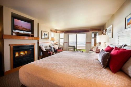 1 king bed, 1 sofa bed