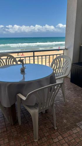 Erkély/terasz, Garbí Beachfront Apartament - Primera línea con vistas al Mar Mediterraneo (Garbi Beachfront Apartament - Primera linea con vistas al Mar Mediterraneo) in Bellreguard