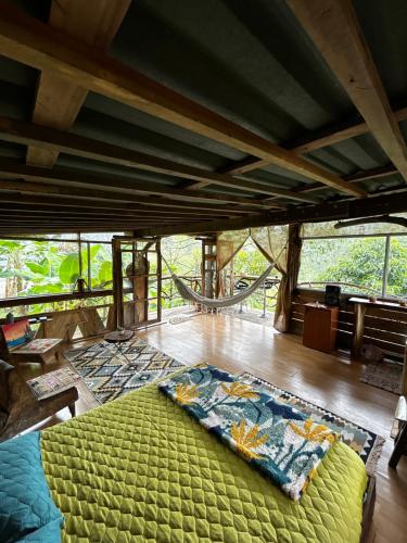 "refugio entre montanas" lalomaecolodge in Mundo Nuevo