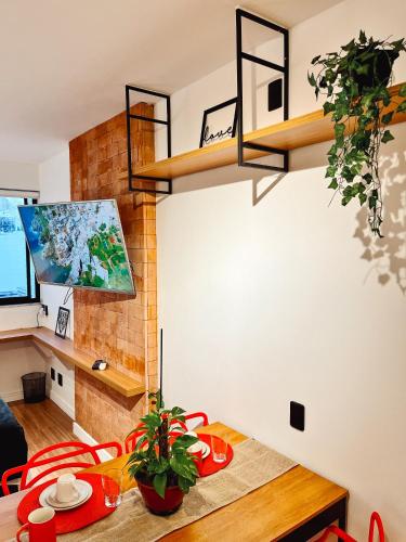 Estúdio com Ar Condicionado Av Rio Branco