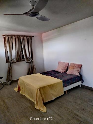 Haut de villa creole, vue sur mer in Baillif