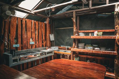 Cocina, Flutterby House in Uvita