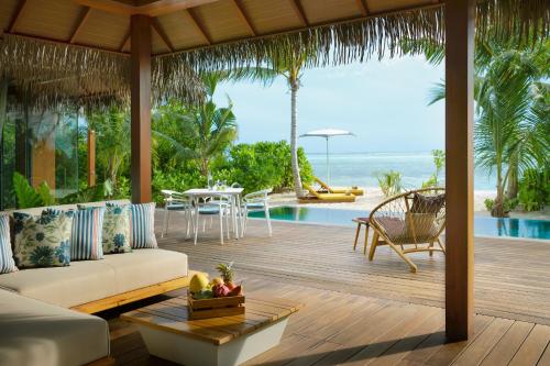 Balcony/terrace, Pullman Maldives Maamutaa All-Inclusive Resort - 50% off on Domestic Flight Transfer in Huvadhoo Atoll