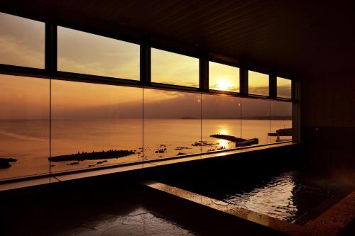 Hot spring bath, Hayama Umino Hotel in Kamakura