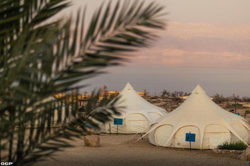View, Dead Sea Camping קמפינג ים המלח in Ein Gedi