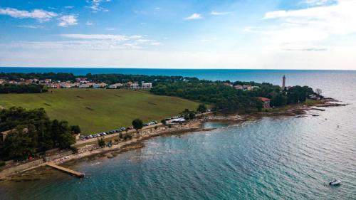 Kilátás, Baden Resort Bašanija, Umag-with Sea View, Parking and 300m from the beach (Baden Resort Basanija, Umag-with Sea View, Parking and 300m from the beach) in Basanija