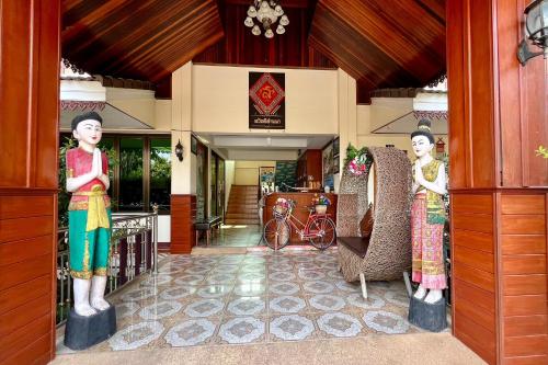 로비, Sawadeelanna Hotel near 왓 파야 왓