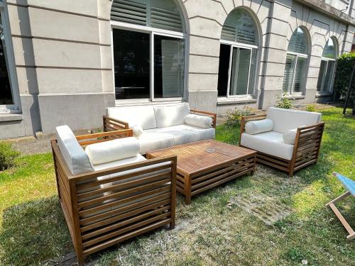 Kert, a&o Brussel Centrum in Brüsszel