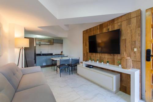 Apto com piscina próximo ao mar DZ5034