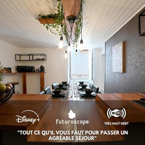 L'Odysée - 5mn Futuroscope - Calme - Moderne - Location saisonnière - Chasseneuil-du-Poitou