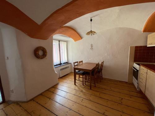 Kitchen, Apartmany u Synagogy in Trebic