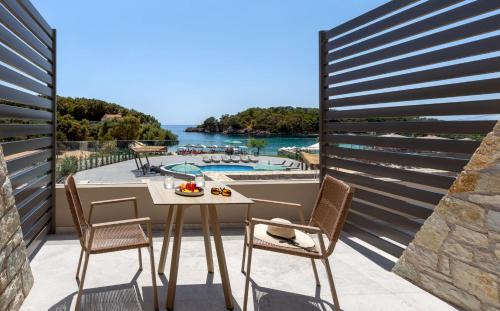 Altan/terrasse, Arete Lifestyle Hotel in Sivota