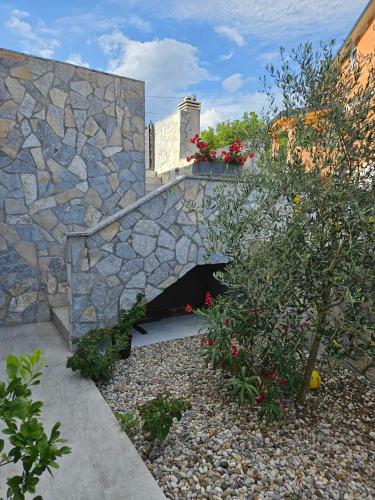 Bejárat, Khalli apartman 4 stars with private pool and jacuzzi near Opatija in Rukavac