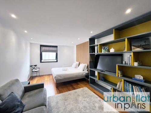 Urban Flat 168 - Spacious 1-Bedroom Apartment in Paris, Paříž
