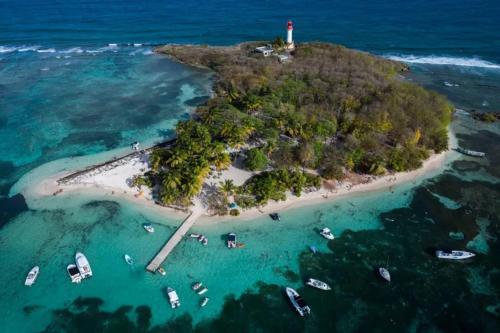View, Bungalow charmant au Gosier in Mare Gaillard