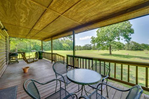 Picturesque Oklahoma Cabin on 80 Acres with Views! in Smithville, USA