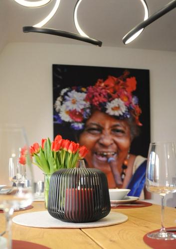 餐飲選擇, Deluxe-Apartment Altstadt in 埃特林根