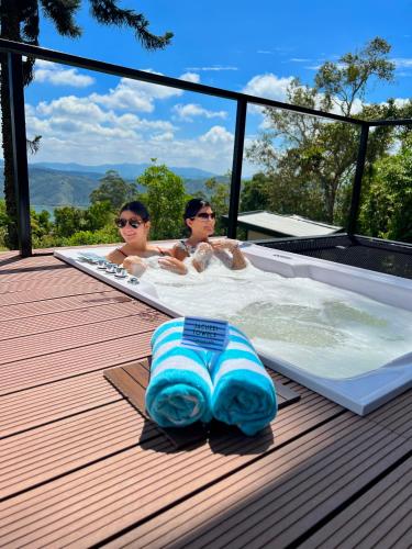 Karstais baseins, Eco Lodge Los de Arriba en Lago Calima in Restrepo