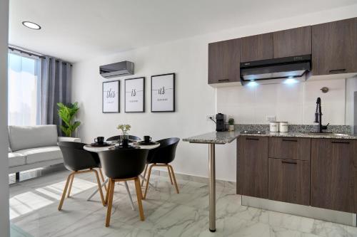 Apartamento con calor de hogar 23F