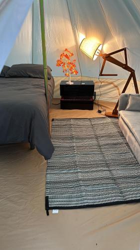 1 double bed