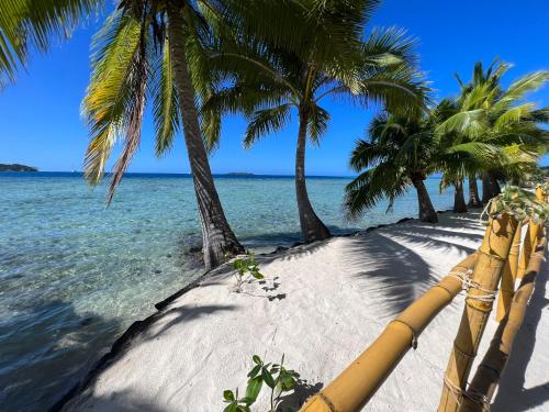 A környék, 35 négyzetméteres, 1 hálószobás Bungaló 1 fürdőszobával Vaitoare területén (Morning Sun bungalow) in Vaitoare