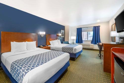 2 queen beds