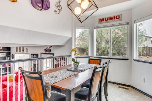 Music-Themed Fountain Home with Fireplace and Yard! in Fountain, USA