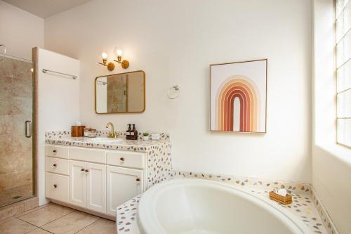 Enchanted Adobe Hideaway Whot Tub & Giant Chess - Tap to explore photos